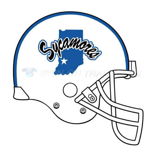 Indiana State Sycamores Iron-on Stickers (Heat Transfers)NO.4637